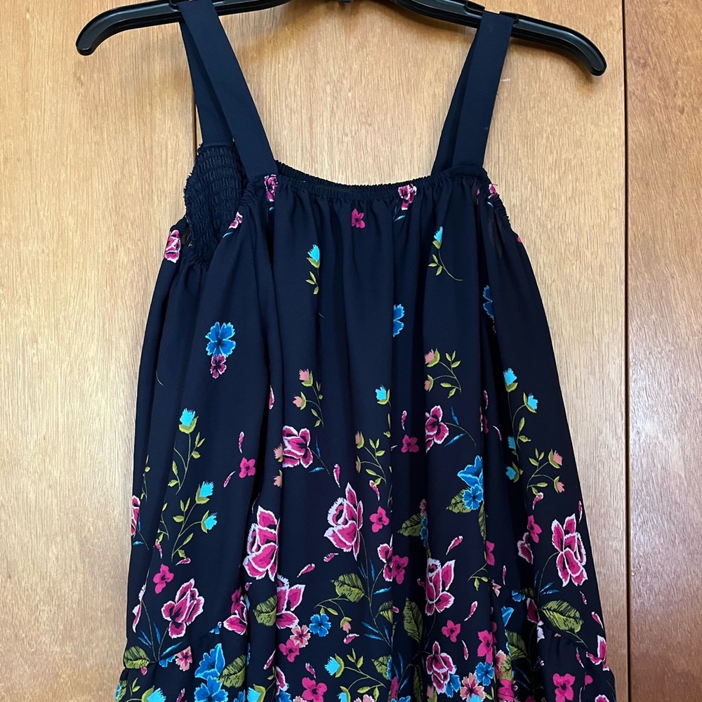 Floral Cold Shoulder Top